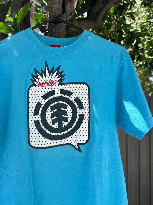 Vtg Early 2000’s Element Skate Graphic Tee Sz L