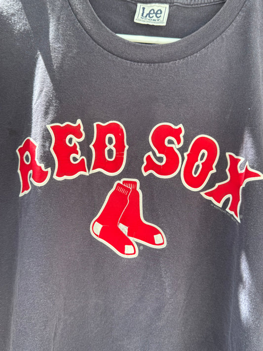Vtg 90’s Y2K Lee Sport Boston Red Sox MLB Navy Tee Sz XL
