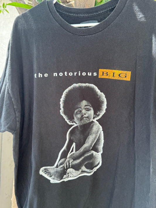 Notorious B.I.G. Ready to Die Album Cover Rap Tee Sz 2X