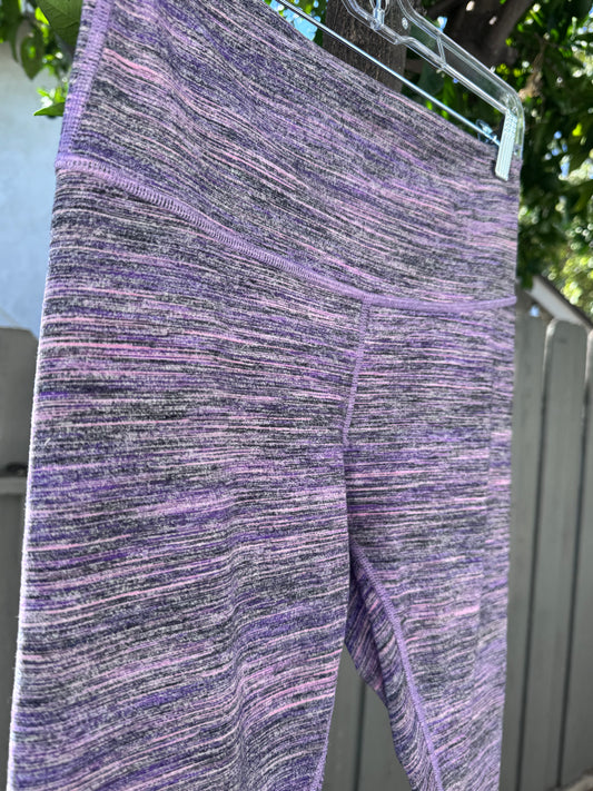 Lululemon High Rise Luon Space-Dye Leggings Sz 8