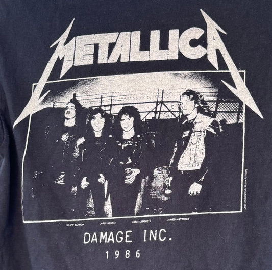 Metallica Gildan Heavy Cotton Graphic Tee Sz S