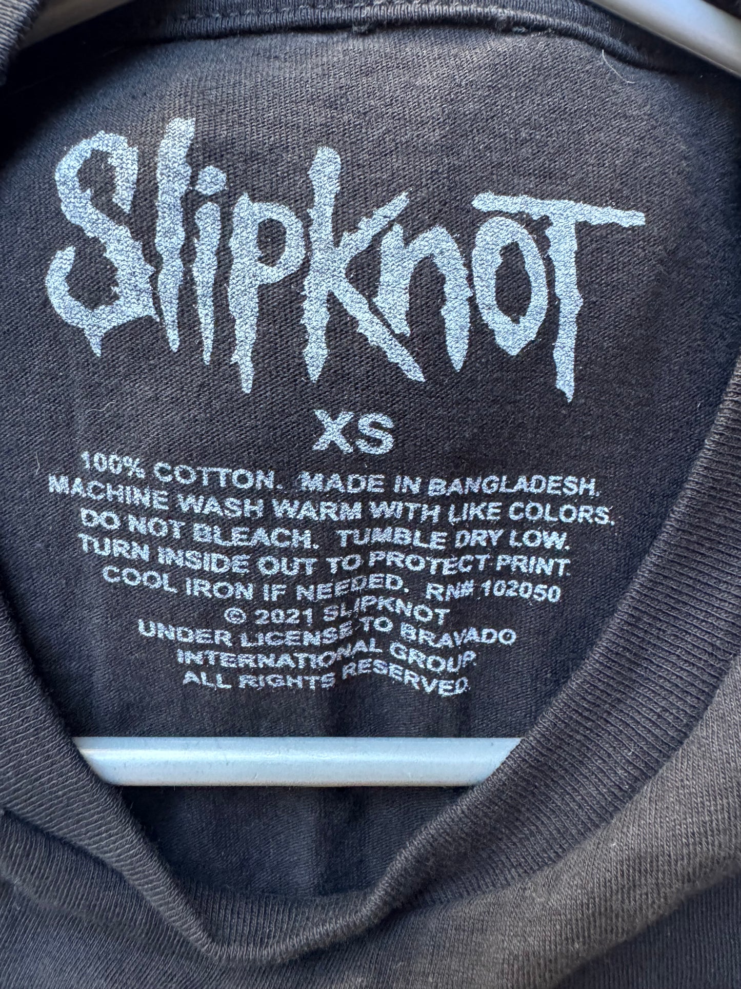 Slipknot Subliminal Verses World Tour 2005 Graphic Tee Size XS