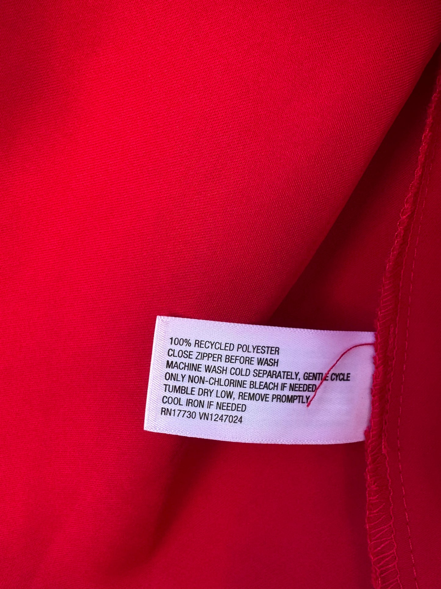 NEW A New Day Tie-Front Bright Red Satin Blouse Sz 2X