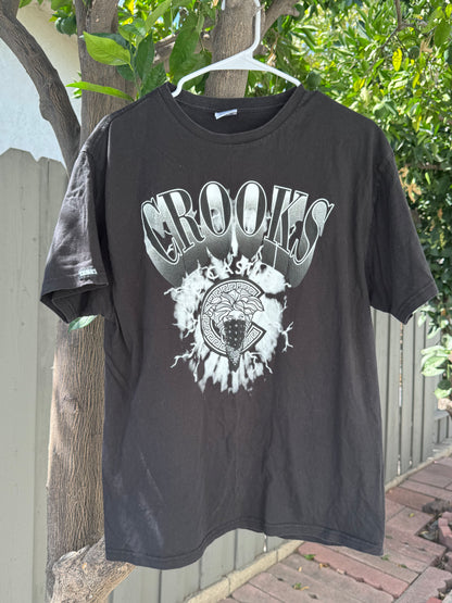 Crooks & Castles Medusa Bandana Graphic Tee Sz L