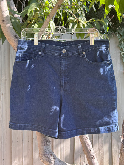 Gloria Vanderbilt Amanda Denim Shorts Women’s Sz 14