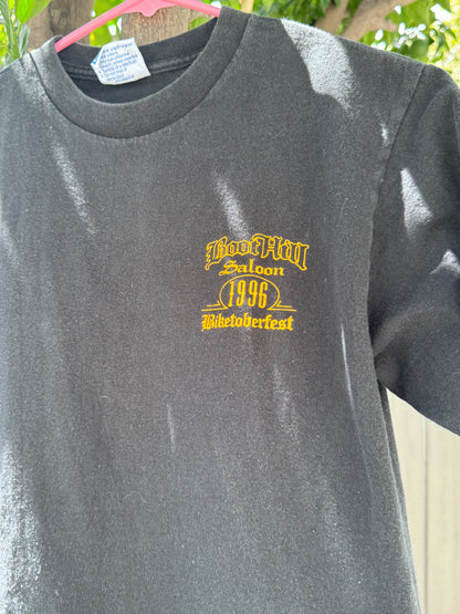 Rare Vtg 1996 Boot Hill Saloon Biketoberfest Daytona Beach Tee Sz Youth L