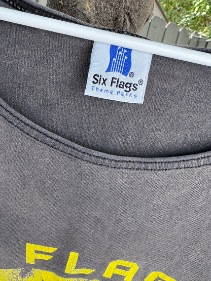 Vtg 1995 Six Flags Batman Tank Top Sz XL Made in USA