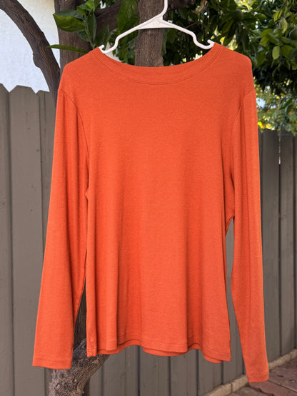 A New Day Ribbed Long Sleeve Sz 2X