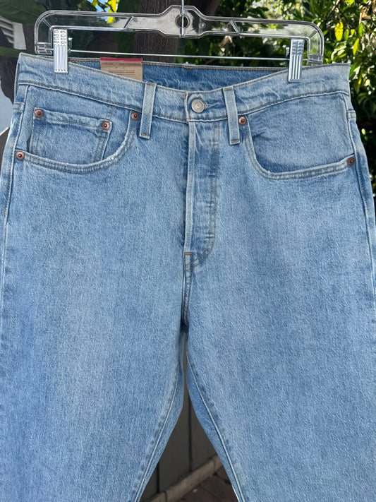 NEW Levi’s 501 Skinny High Rise Light Wash Jeans Women’s Sz 30x30