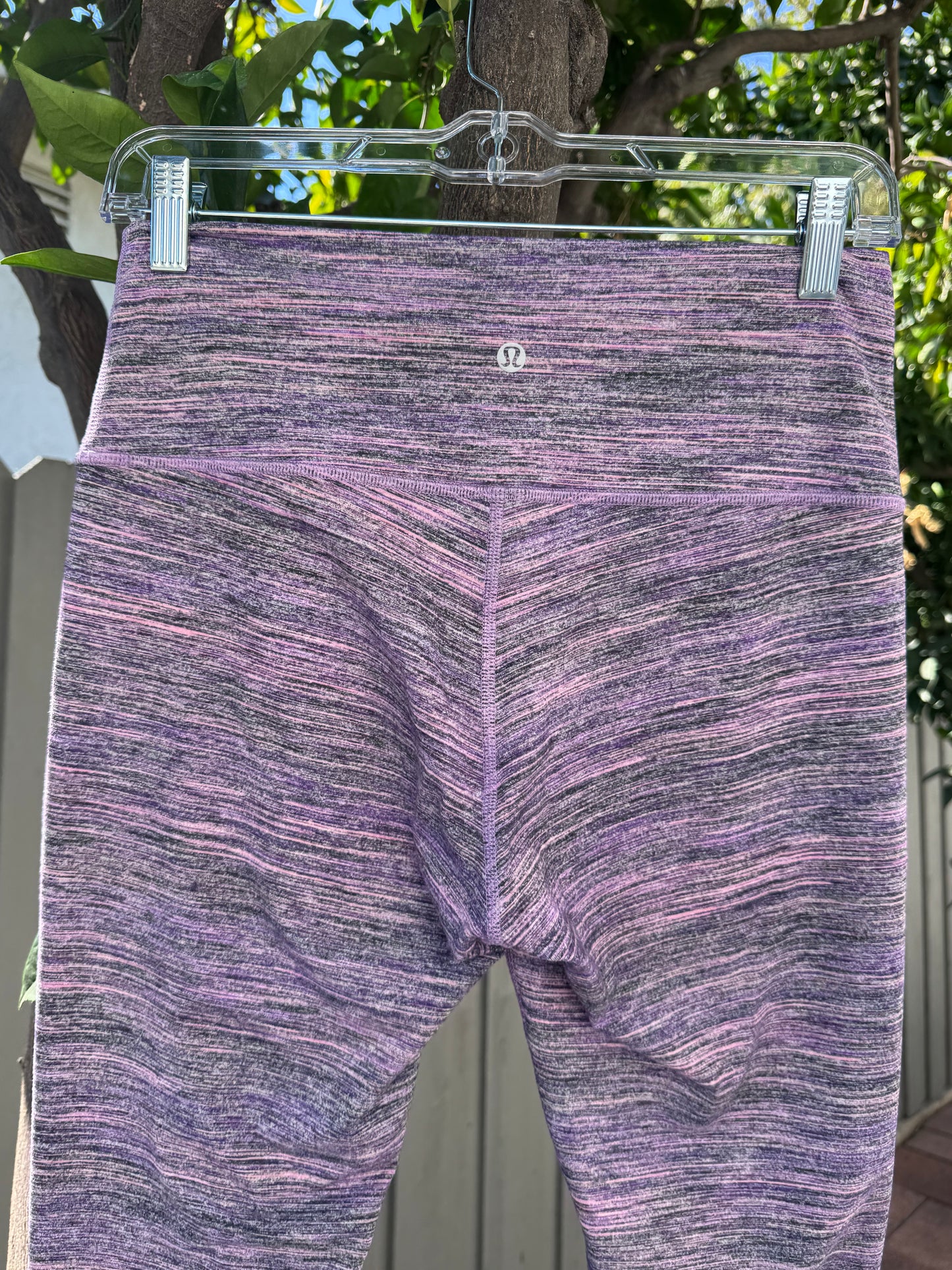Lululemon High Rise Luon Space-Dye Leggings Sz 8