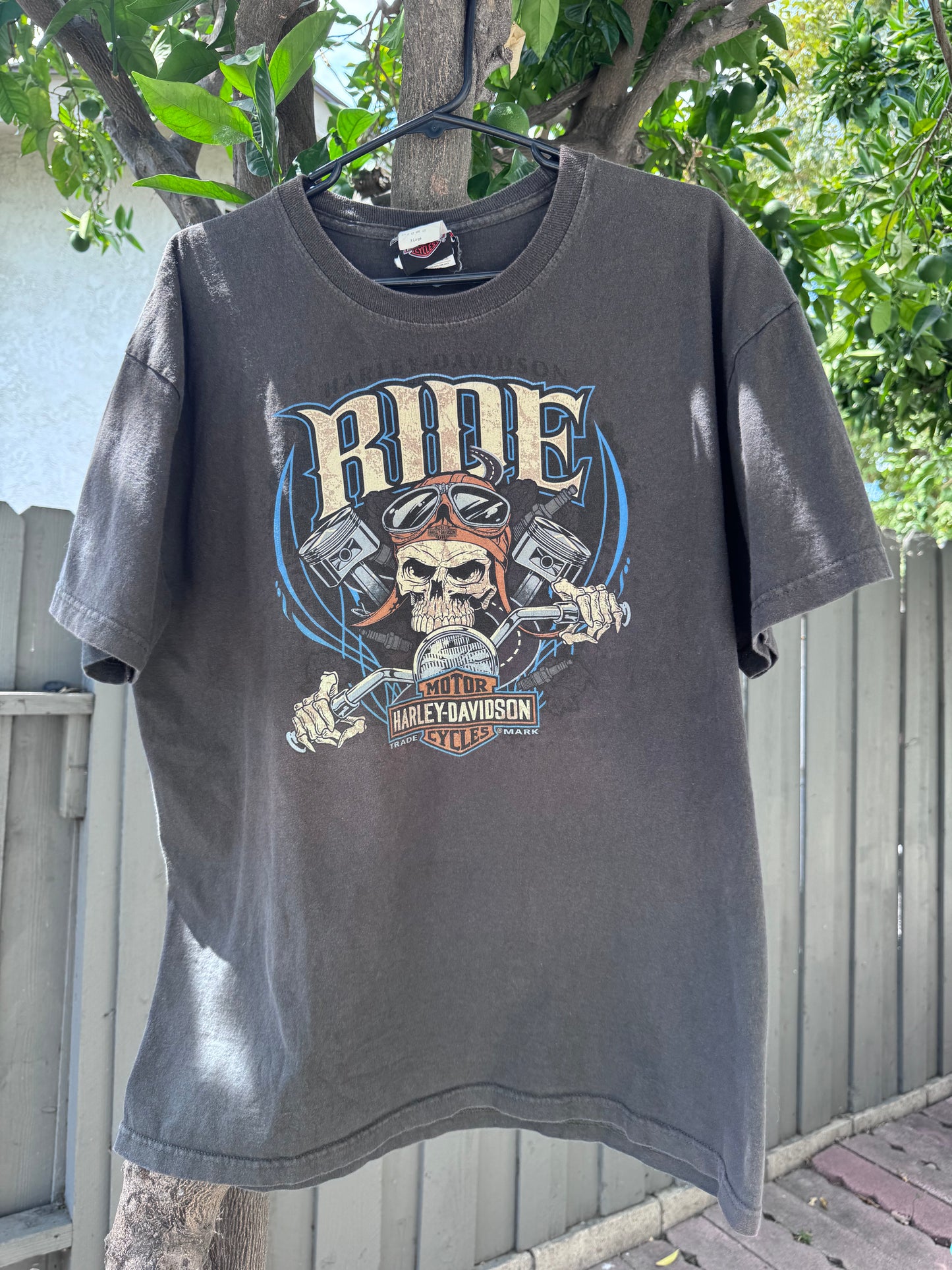 Harley Davidson Shanghai Dealer Graphic Tee Sz XL