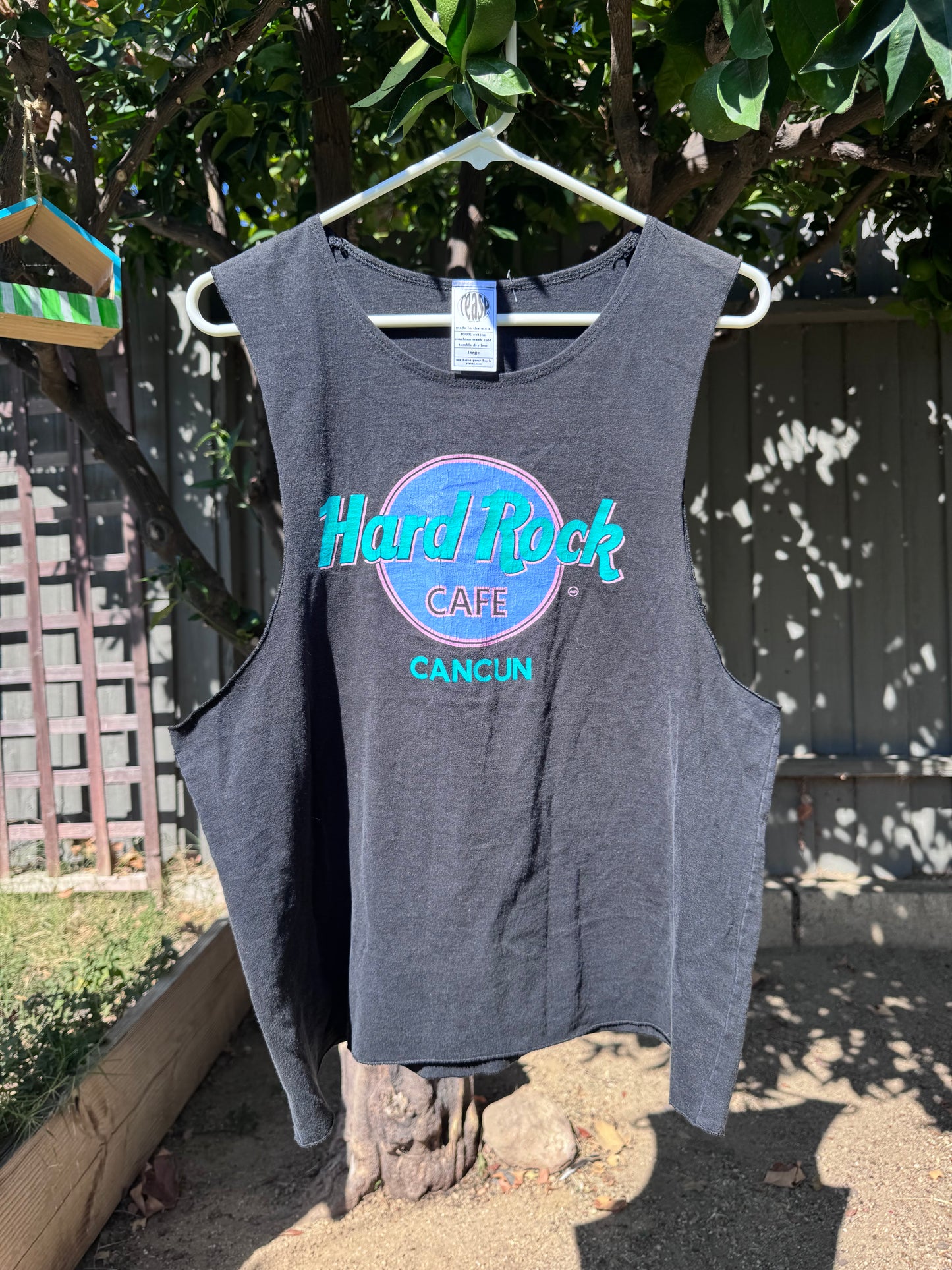 Vtg Hard Rock Cafe Cancun Sleeveless Tank – Tease Tag Sz L