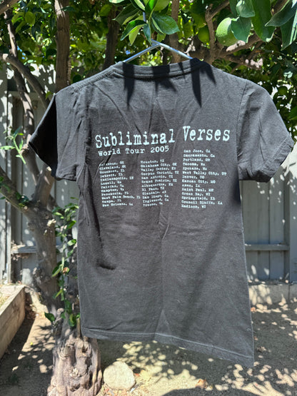 Slipknot Subliminal Verses World Tour 2005 Graphic Tee Size XS