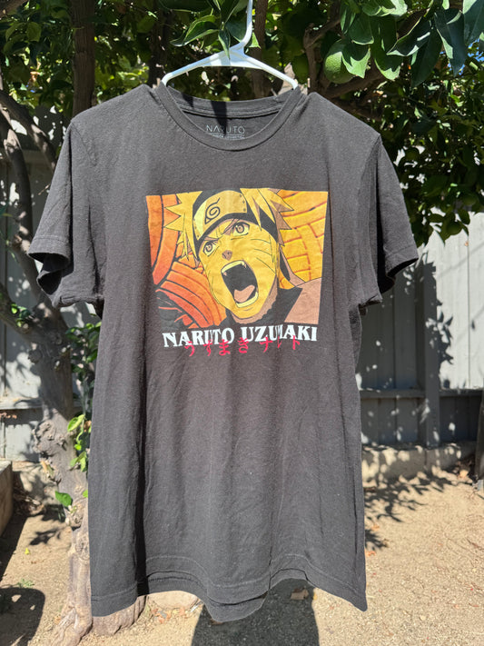 Naruto Shippuden Naruto Uzumaki Graphic Tee Sz M