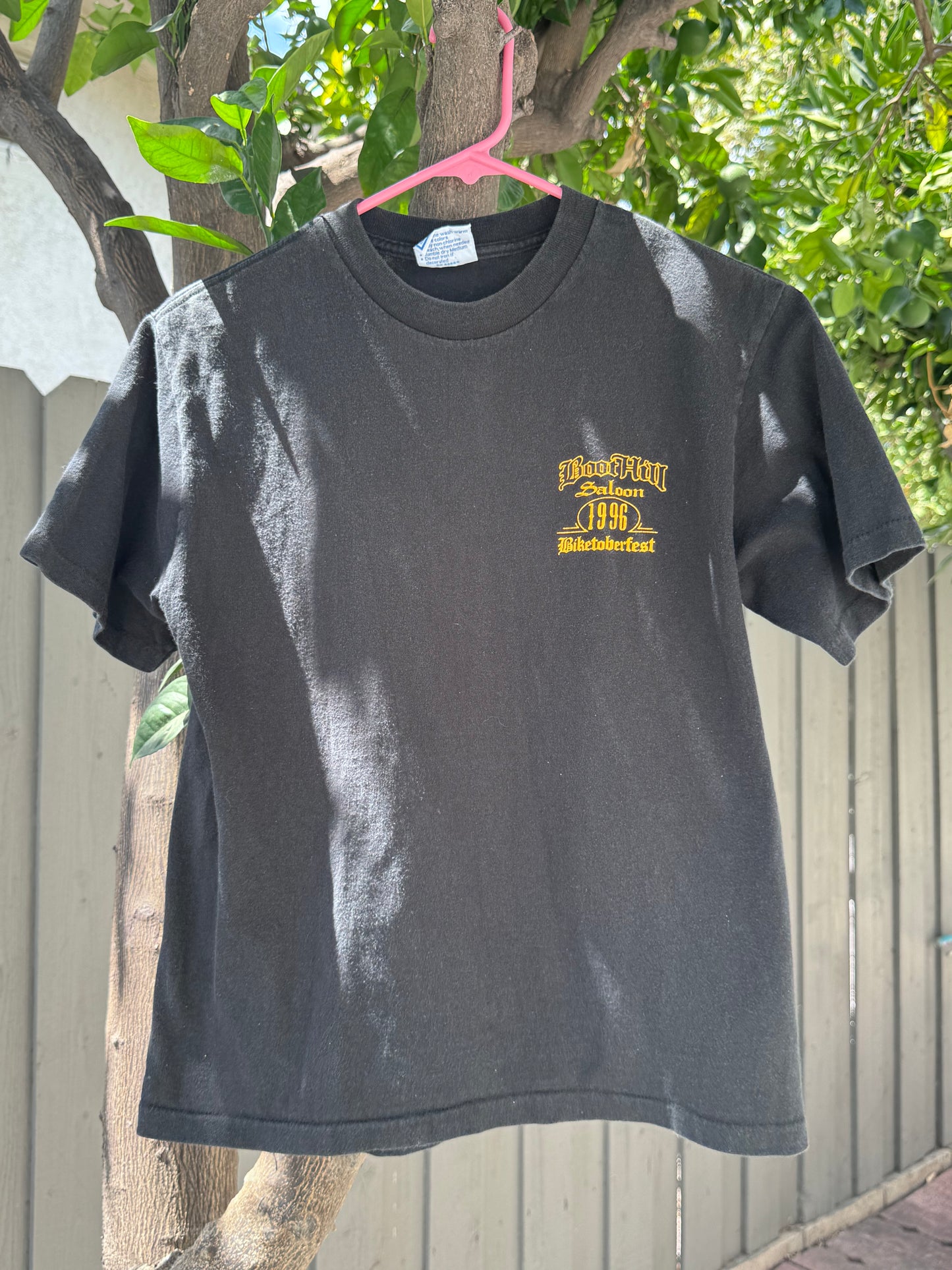 Rare Vtg 1996 Boot Hill Saloon Biketoberfest Daytona Beach Tee Sz Youth L