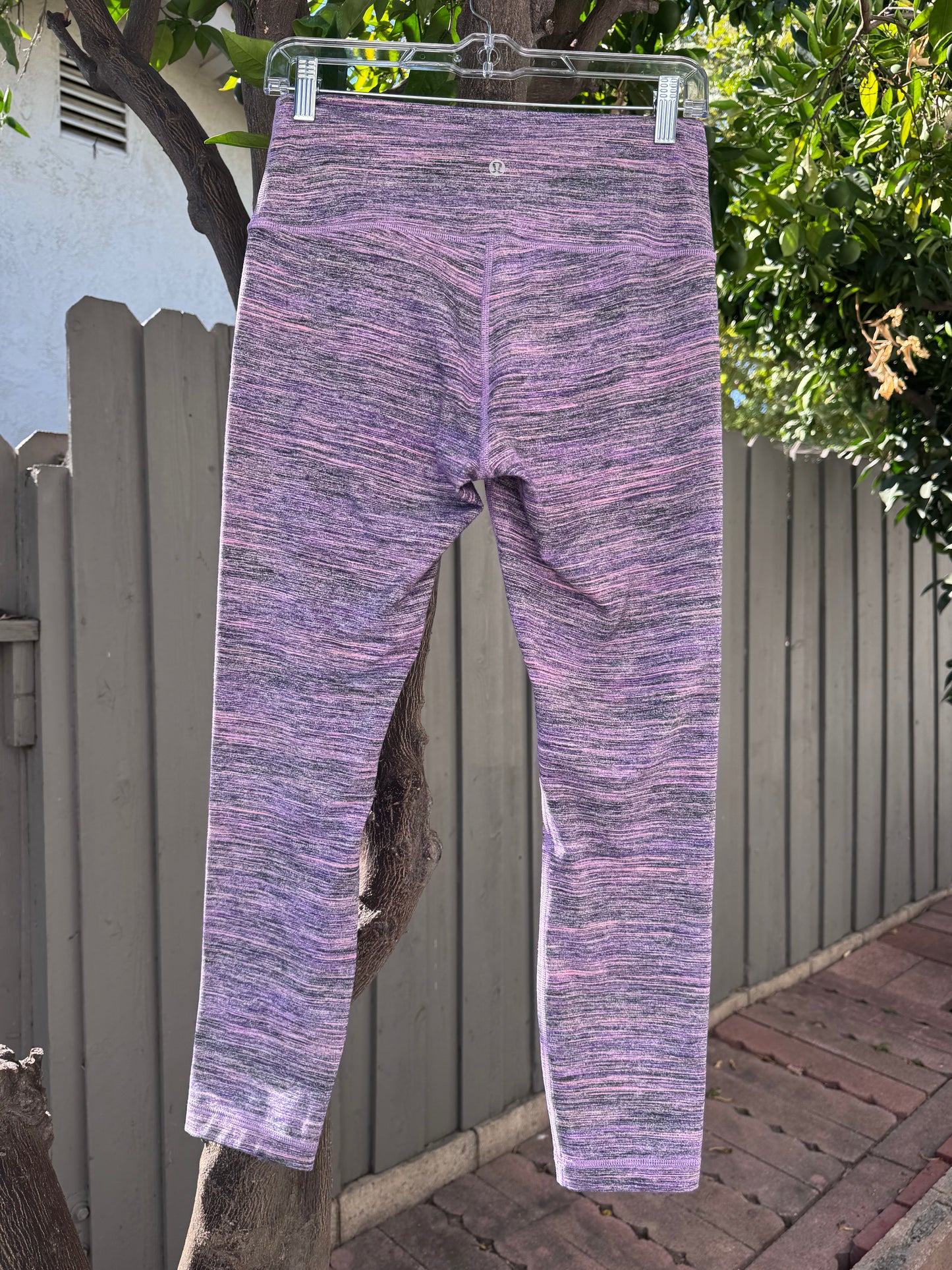 Lululemon High Rise Luon Space-Dye Leggings Sz 8