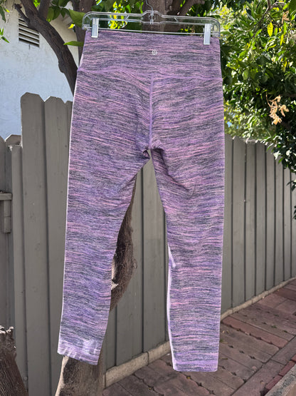 Lululemon High Rise Luon Space-Dye Leggings Sz 8