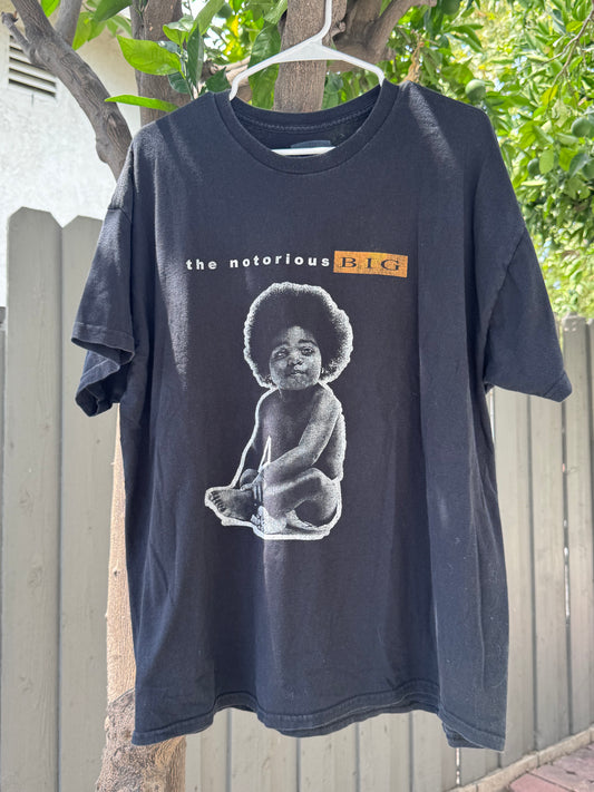 Notorious B.I.G. Ready to Die Album Cover Rap Tee Sz 2X