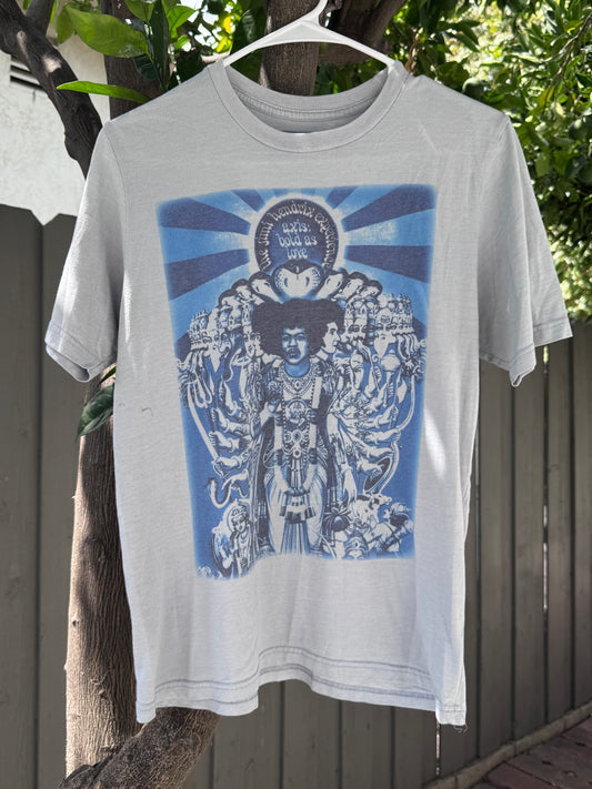 2007 Jimi Hendrix Experience Axis: Bold as Love Graphic Tee Sz M