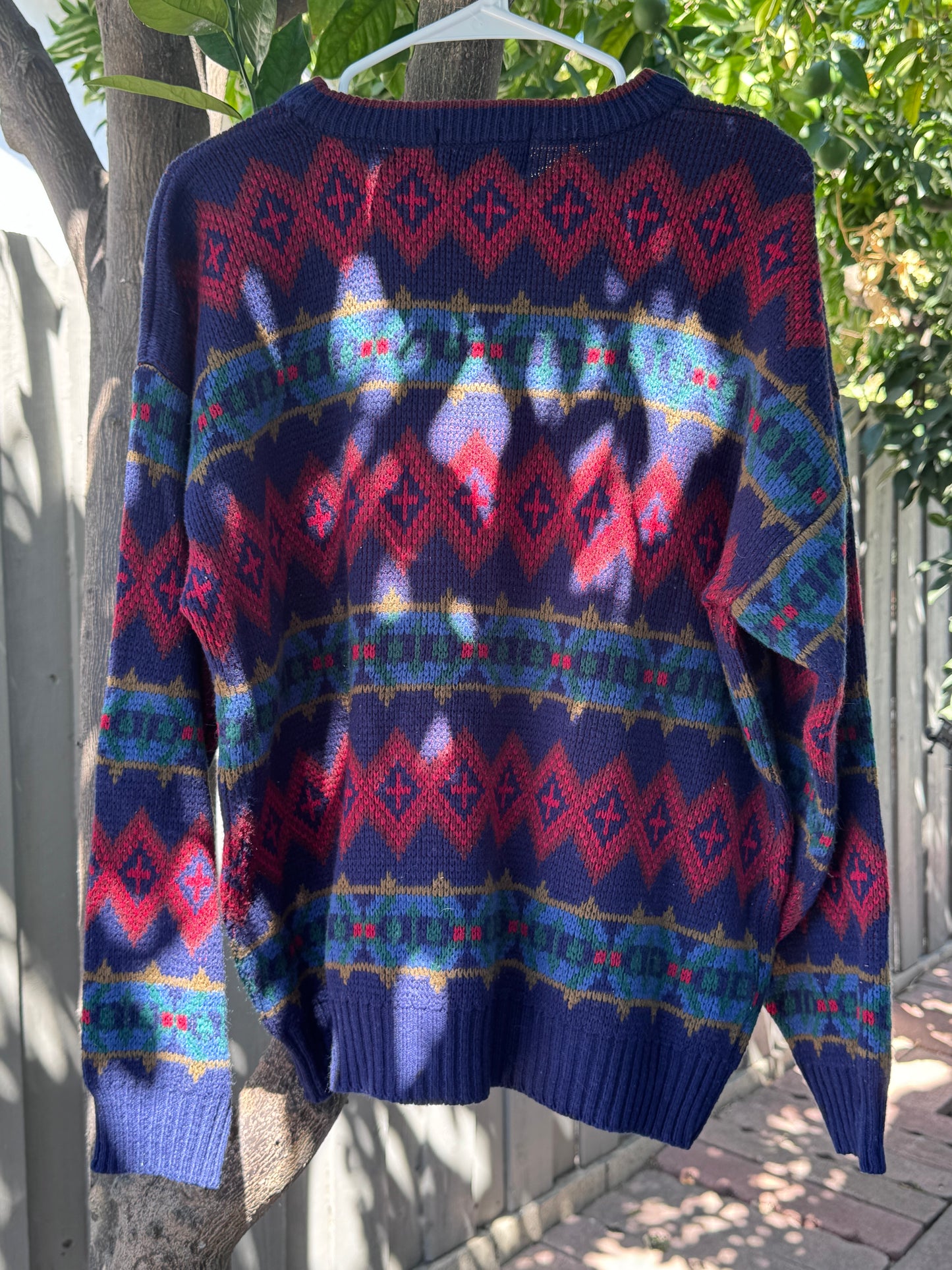 Vtg 80s-90s Trend Basics Knit Sweater Size XL