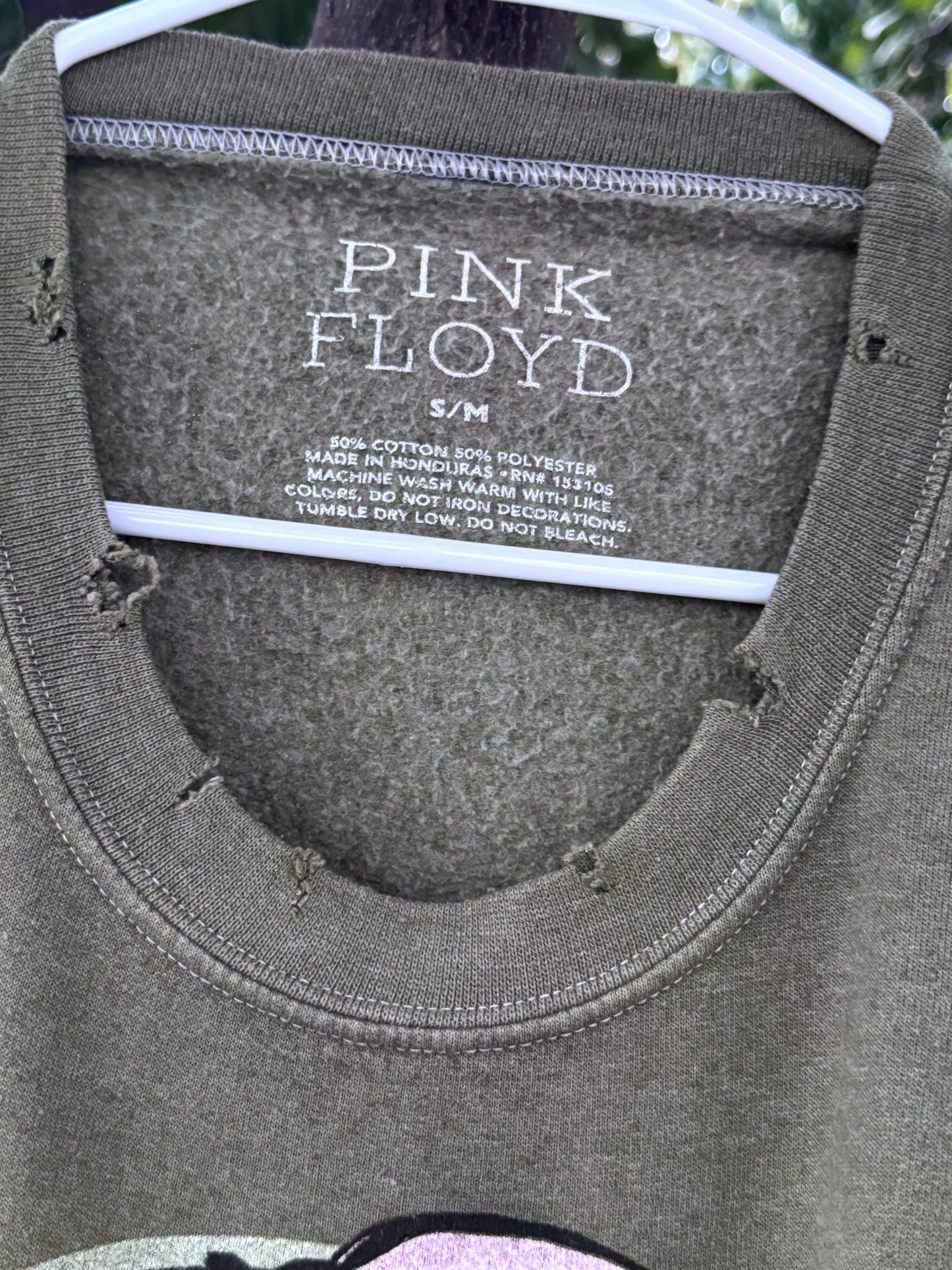 Pink Floyd “Animals Tour ’77” Distressed Graphic Sweatshirt – Size S/M