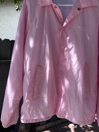 The Hundreds Since 1980 Pink Bomber Jacket Sz M
