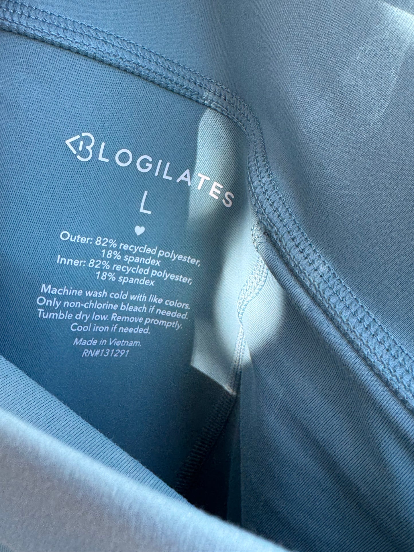 Blogilates Crossover High Waisted Skort with Pockets Sz Large
