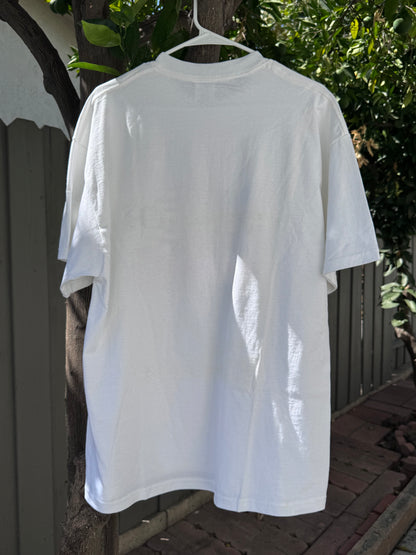 Vtg 2001 9/11 America Will Never Forget Twin Towers Tee Sz XL Delta Magnum Weight USA