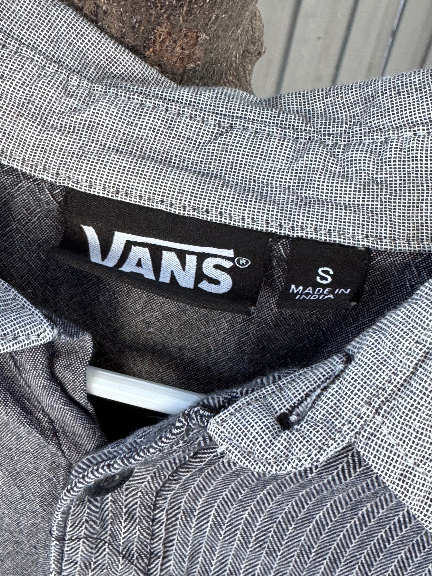 Vans Two-Toned Button-Up Shirt – Sz Small