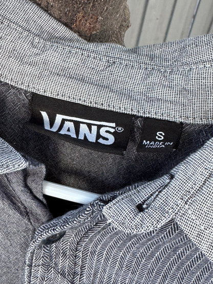 Vans Two-Toned Button-Up Shirt – Sz Small
