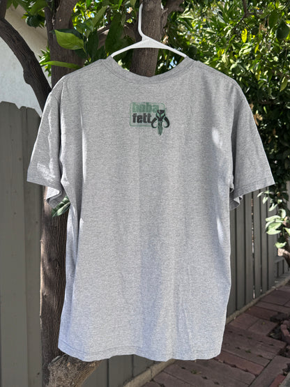 Vtg Walt Disney World Star Wars Boba Fett Graphic Tee Sz M