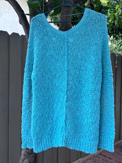 Free People Oversized Knitted Sweater Sz XS