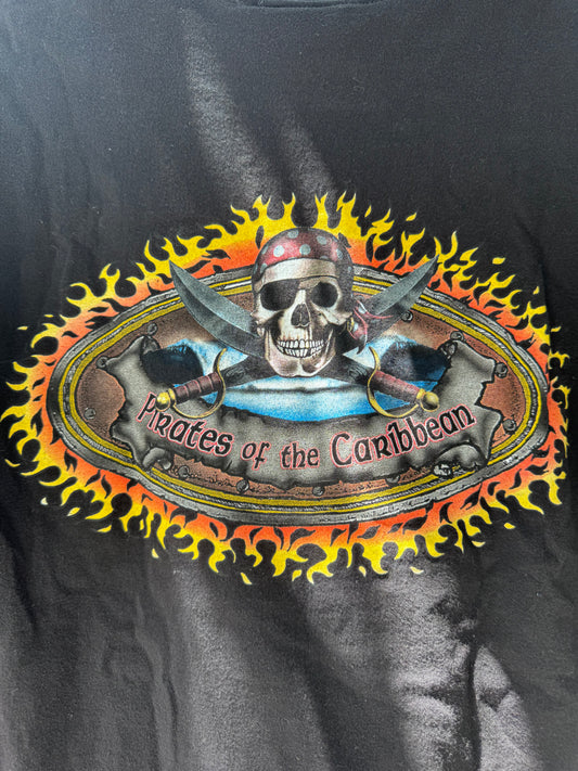 Vtg Early 2000’s Pirates of the Caribbean Tee Sz S